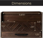 BLU MONACO | Wooden Mail Organizer - Image 6