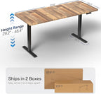 VIVO Electric 71 x 30 in Standing Desk, Memory Height Adjustment, 1B Series - Image 3