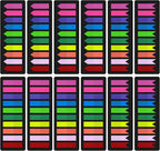 KICNIC 3000 Pieces Page Markers Sticky Index Tabs, Arrow Flag Tabs Self Adhesive by KICNIC