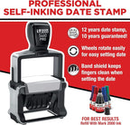 Mark 2000 5460 Professional Self Inking Date Stamp - Image 2
