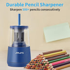 JARLINK Electric Pencil Sharpener, Heavy-Duty Helical Blade to Fast Sharpen - Image 6