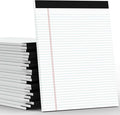 PINJINGPRO 24 Pack White Legal Pads 8.5 x 11 Writing Note Pads College Ruled by notepads