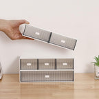 Ykpokir Desktop Organizer with Drawers Stackable Storage Stackable Drawers 3 - Image 4