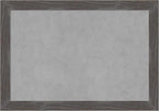 Amanti Art Grey Framed Magnetic Board 19x27 Medium Vision Board by AmantiArt