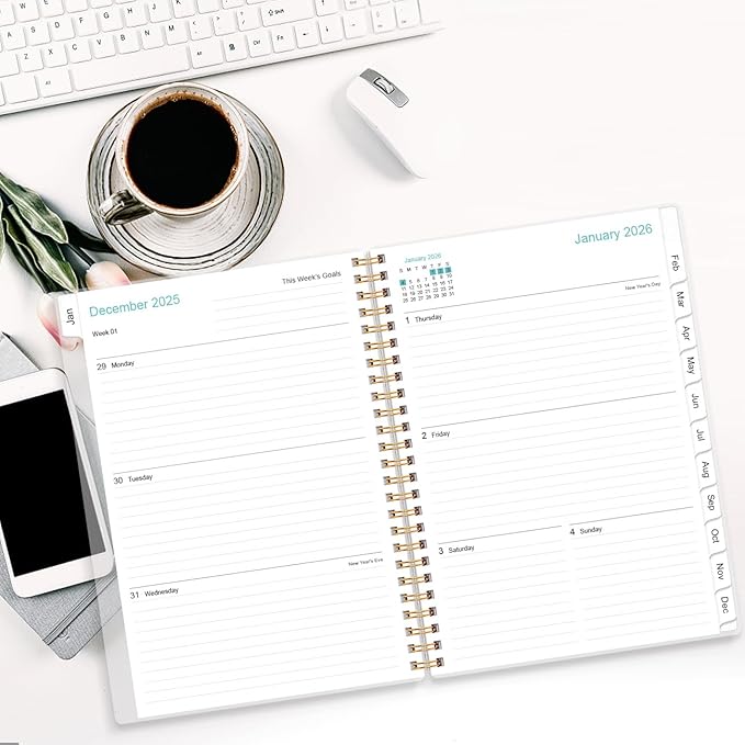 2026 Planner - Planner 2026 from January 2026 - December 2026, Weekly & Monthly - Image 7