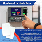 Biometric Time Clock for Employees Attendance - Image 3