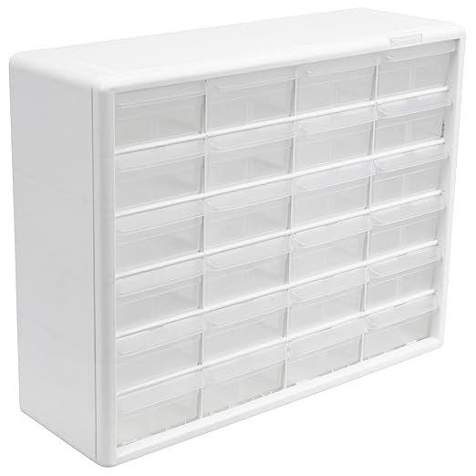 Akro-Mils 24-Drawer Plastic Drawer Storage Cabinet by Akro-Mils