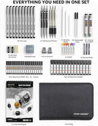 Four Candies 73PCS Advanced Art Supplies Drawing Kit - Image 9