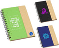 DISCOUNT PROMOS Custom Eco Friendly Spiral Notebooks by DISCOUNTPROMOS