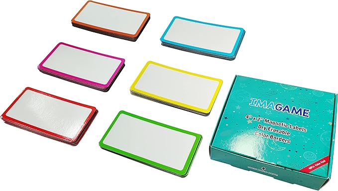 48 Pack Magnetic Dry Erase Labels - Image 3