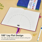 PERCUN Graph Paper Notebook, 160 Pages Grid Journal - Image 5