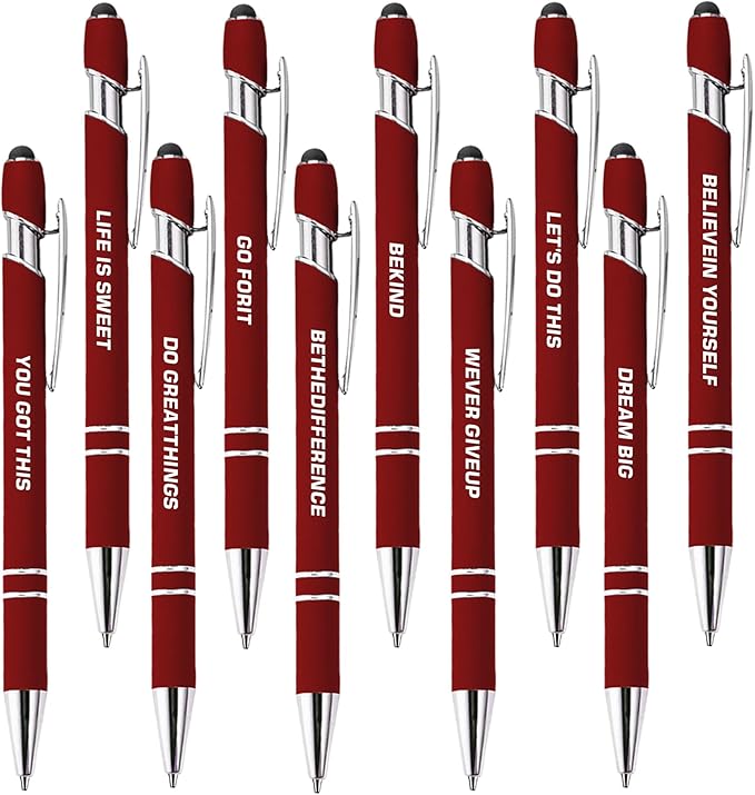 CRME Best Inspirational Pen Motivate Oneself Fun Office Supplies Fancy Gift Pen by Unknown