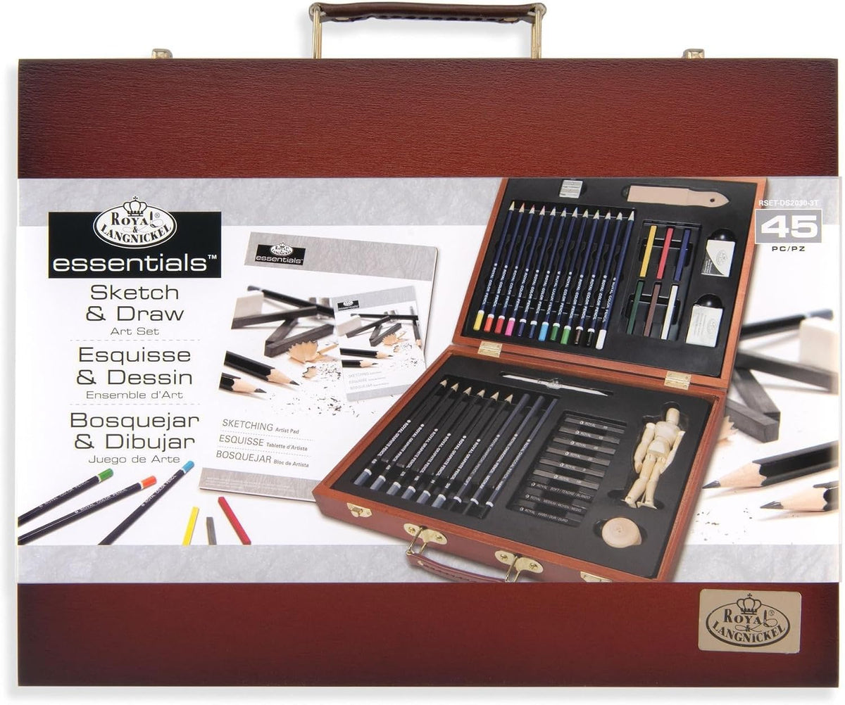 royal brush rset-ds2030 45 piece sketch & drawing, main product view