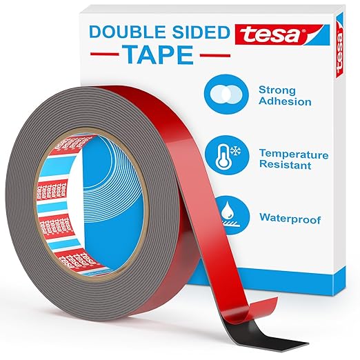 EMITEVER Double Sided Tape Heavy Duty, Tesa Adhesive Mounting Tape Waterproof by EMITEVER