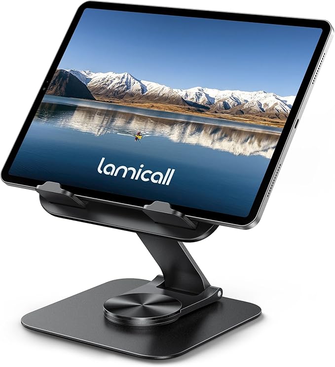 Lamicall Adjustable iPad Stand for Desk by Lamicall