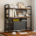 IOTXY 2-Tier Desktop Hutch Bookshelf by IOTXY