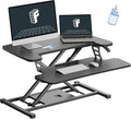 FLEXISPOT Standing Desk Converter 28" Wide Height Adjustable Sit Stand Riser by FlexiSpot