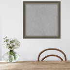 Amanti Art Silver Framed Magnetic Board 23x23 Medium Vision Board - Image 5