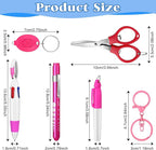 24 pcs Nurse Pen Set Include Permanent Marker Pen Pen Lights - Image 2