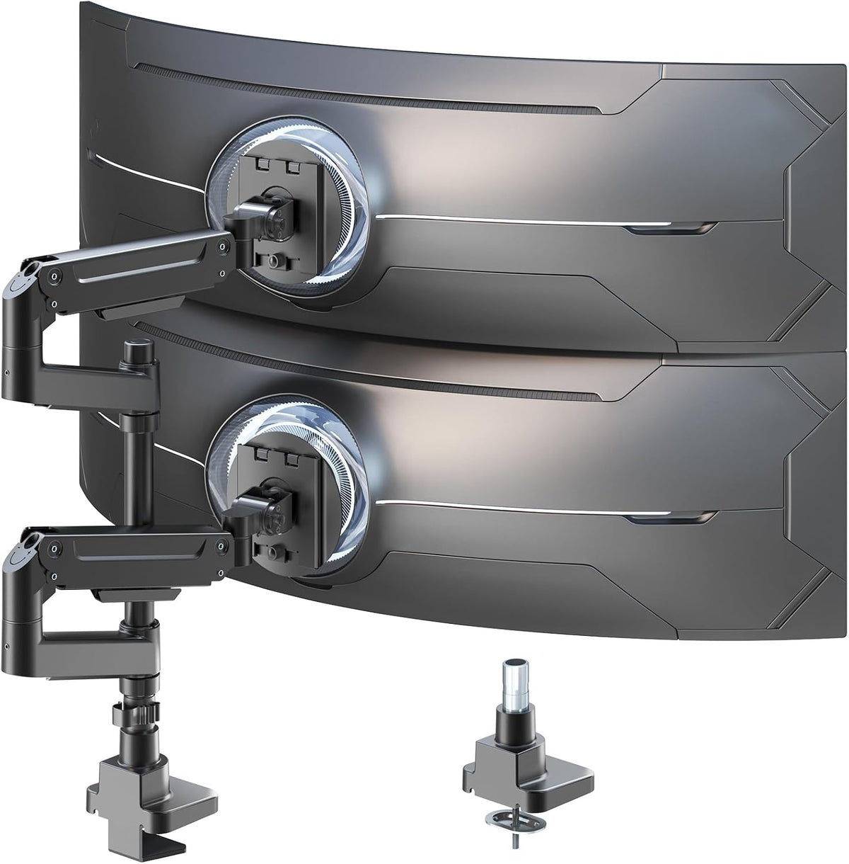 heavy duty dual monitor arm for 17-49" screens, main product view