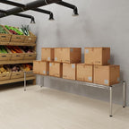 Regal Altair 18" Deep x 72" Wide x 14" Height Wire Shelving Kit | 1-Tier | NSF - Image 8