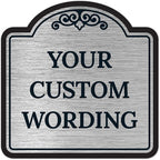Custom Decorative Sign, Personalized Metal Sign by SigoSigns