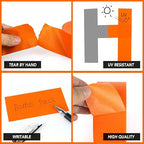 BOMEI PACK Orange Painters Tape 1 Inch - Image 4