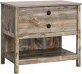 Sauder Granite Trace Lateral File, Rustic Cedar Finish