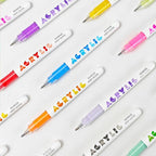 kander Acrylic Gel Pens, 12 Colors Highlighter Acrylic Gel Ink Pens - Image 5