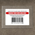 Janlaugh 50 Pcs Industrial Clear Label Protectors 10 x 13 Inch Waterproof Clear