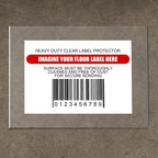 Janlaugh 50 Pcs Industrial Clear Label Protectors 10 x 13 Inch Waterproof Clear
