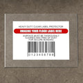 Janlaugh 50 Pcs Industrial Clear Label Protectors 10 x 13 Inch Waterproof Clear by Janlaugh