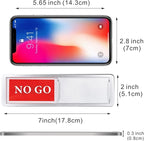 Go/No Go Door Sign Indicator for Office, Conference Room. Room Status Tells - Image 2