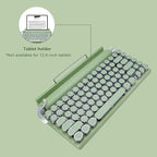 Adventurers Retro Typewriter-Style Mechanical Keyboard, 83 Keys, 75% Compact - Image 6