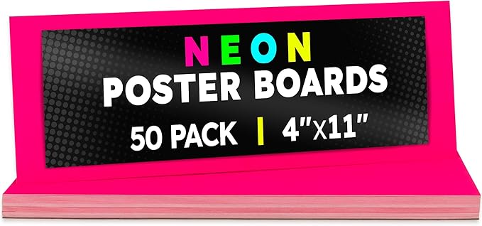 Hygloss Small Poster Board 4x11 - Image 7