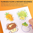 Grabie 5 Themes Value Bundle Bold&Bright Coloring Kit, 60 Colors Acrylic Gel - Image 9