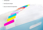 500 Pieces Tabs 2 Inch Sticky Index Tabs, Writable and Repositionable File Tabs - Image 3
