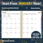 SUNEE 2026 Appointment Book, Quarter-Hourly, Weekly & Monthly - Image 3