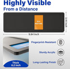 Office Door Signs with 6 Printed Status Options – Do Not Disturb, Out of Office - Image 3