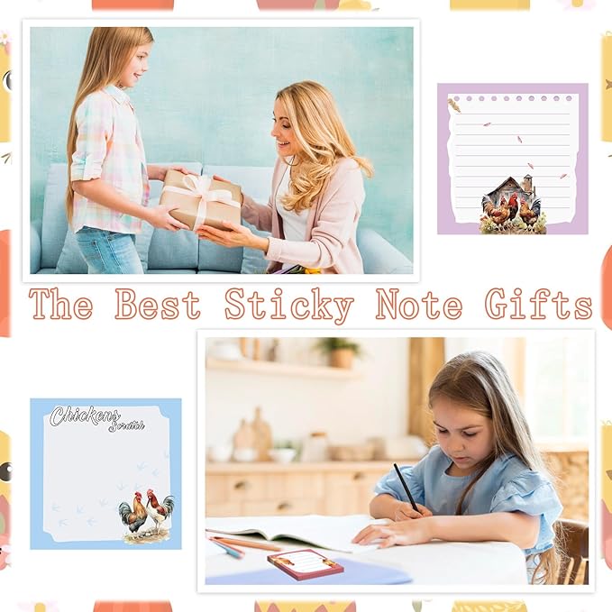 Lovarywow Chicken Sticky Notes Gifts - Image 5