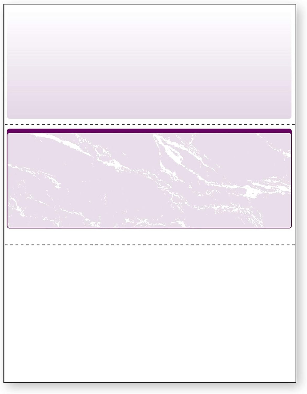 docugard standard purple marble middle high security check, main product view