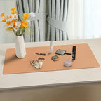 Boutilon Leather Desk Pad Protector, Non-Slip Mouse Pad, Laptop Desk Pad - Image 8