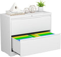 LONGLINK 2 Drawer Lateral File Cabinets by MetalStorageCabinet