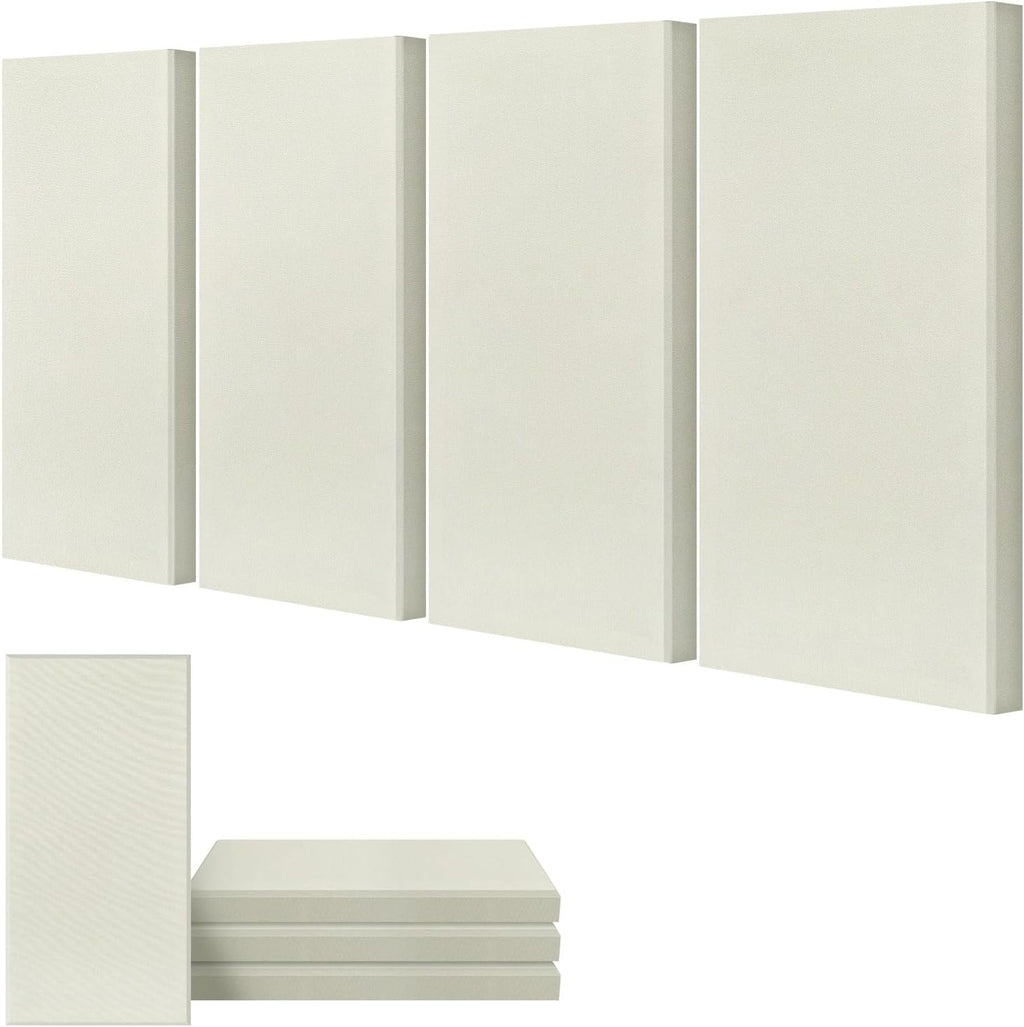 UMIACOUSTICS 4 PCS Acoustic Wall Panels, 2“ Thick 23.6" x 11.8" Fiberglass