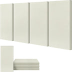 UMIACOUSTICS 4 PCS Acoustic Wall Panels, 2“ Thick 23.6" x 11.8" Fiberglass