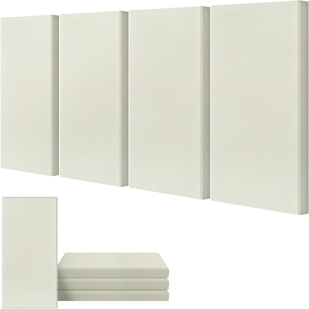 UMIACOUSTICS 4 PCS Acoustic Wall Panels, 2“ Thick 23.6" x 11.8" Fiberglass