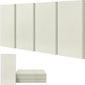 UMIACOUSTICS 4 PCS Acoustic Wall Panels, 2“ Thick 23.6" x 11.8" Fiberglass by UMIACOUSTIC