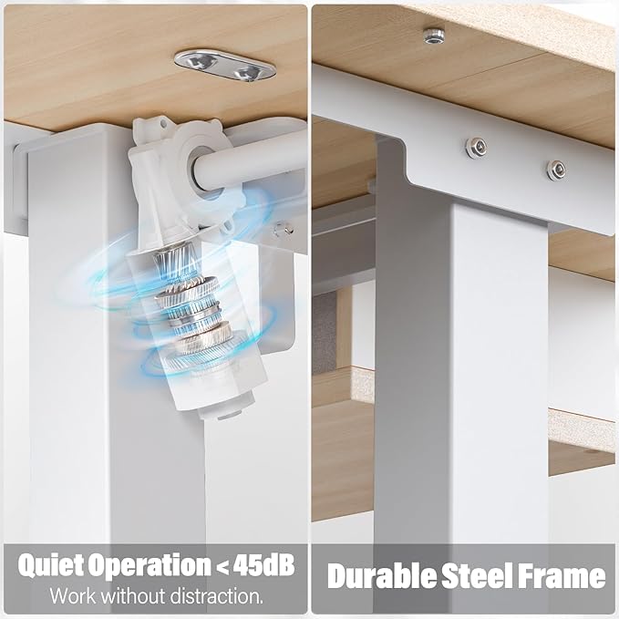 Kingant 40 x 24 Inch Electric Standing Desk - Image 5