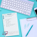 To Do List Notepad – 2 Pads of 50 Sheets, Total of 100 sheets Ruled Planning - Image 5