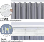 Cbsroro Room Divider Blackout Curtain Track Curtains Wall Dividers Panels Screen - Image 5